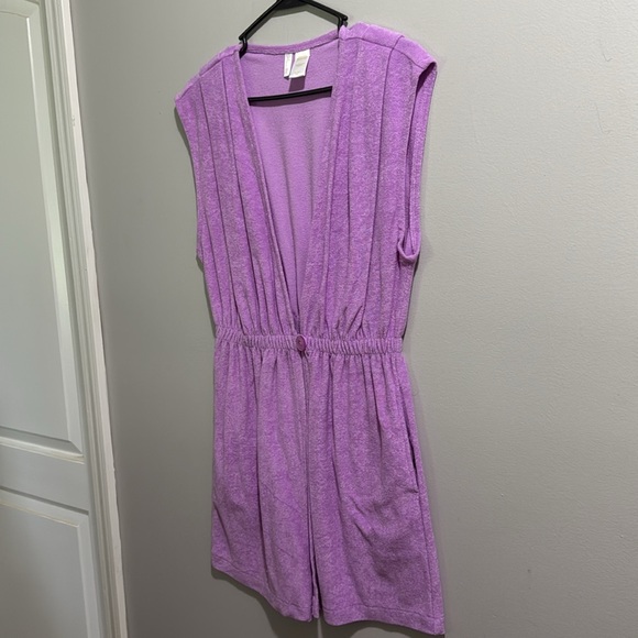 Anne Cole Women's Swim Cover-Up Size M Purple - Picture 3 of 7